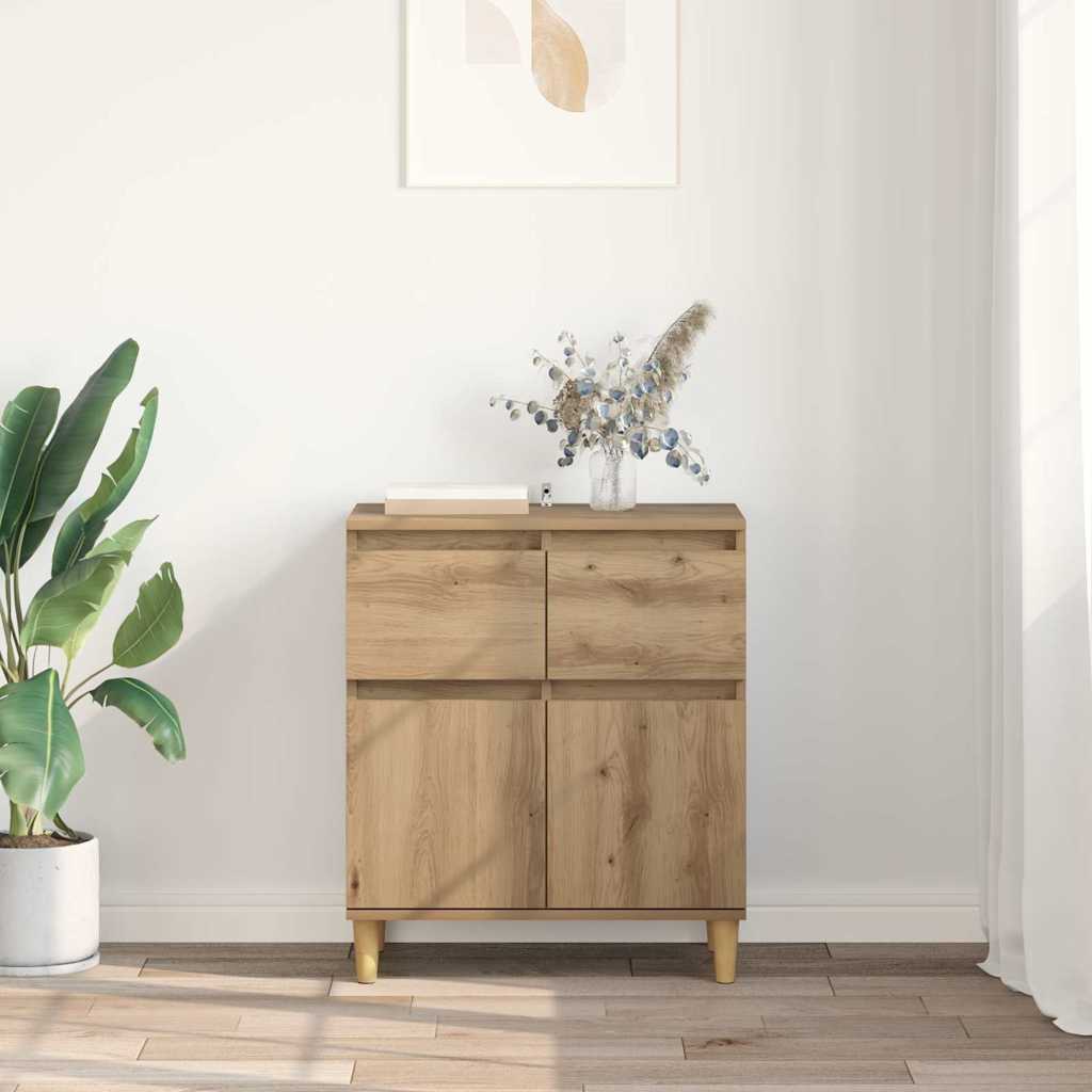 Sideboard Artisan-Eiche 60 x 35 x 70 cm Holzwerkstoff