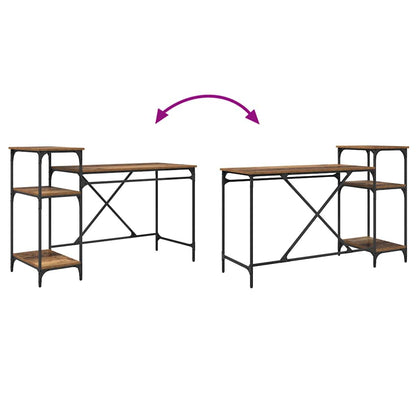 Schreibtisch Altholz 135 x 50 x 90 cm Holzwerkstoff