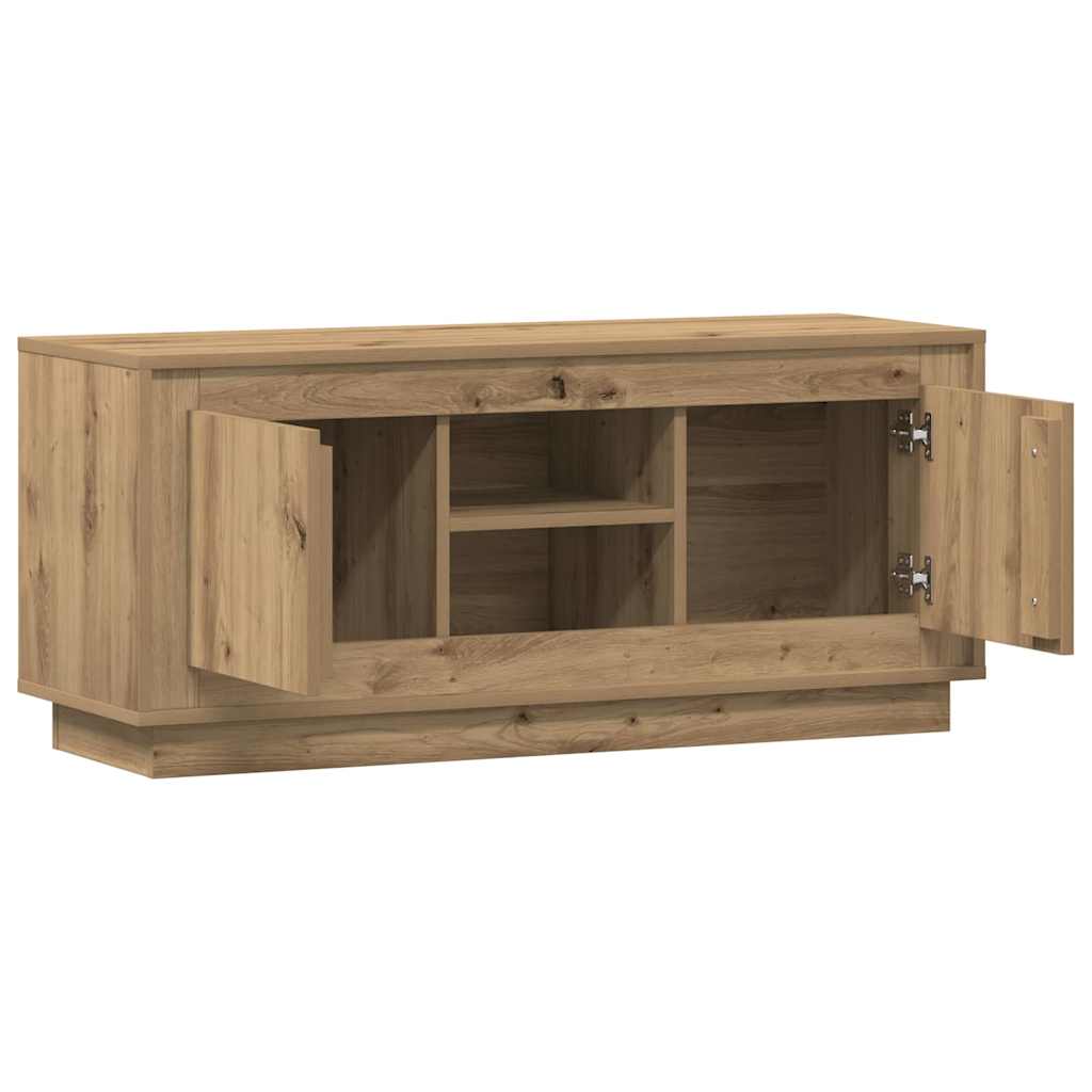 TV-Schränk Artisan-Eiche 102 x 35 x 45 cm Holzwerkstoff