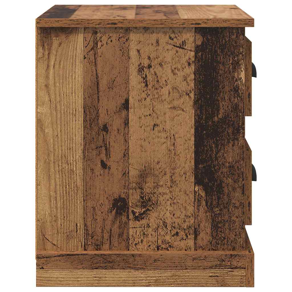 Nachttisch Altholz 39 x 39 x 47,5 cm Holzwerkstoff