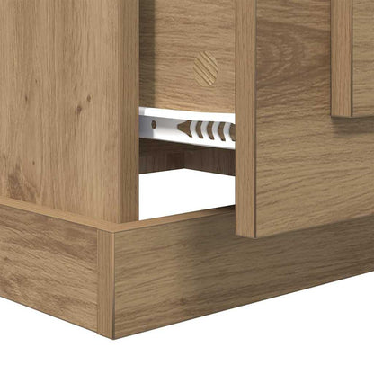 Couchtisch Artisan-Eiche 50 x 50 x 35 cm Holzwerkstoff