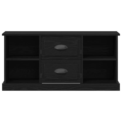 TV-Schränk Schwarz Eichen-Optik 99,5 x 35,5 x 48 cm