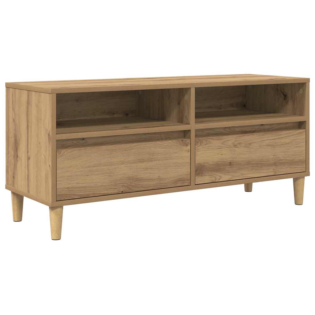 TV-Schränk Artisan-Eiche 100 x 34,5 x 44,5 cm Holzwerkstoff