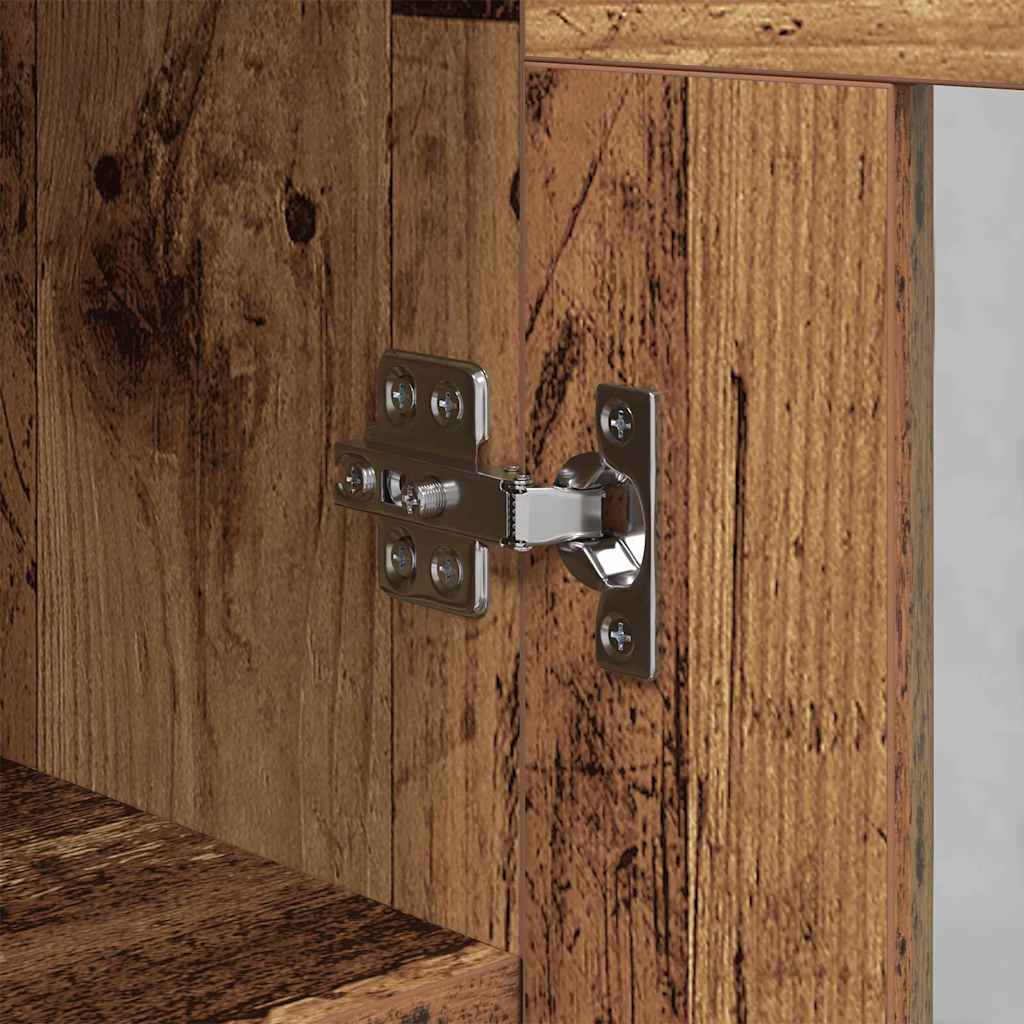 Sideboard Altholz 34 x 34,5 x 90 cm Holzwerkstoff