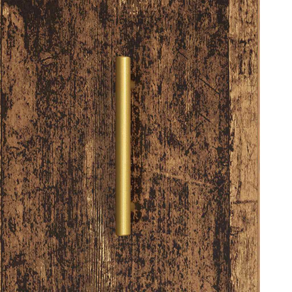 Sideboard Altholz 69,5 x 34 x 90 cm Verbundholz und Eisen