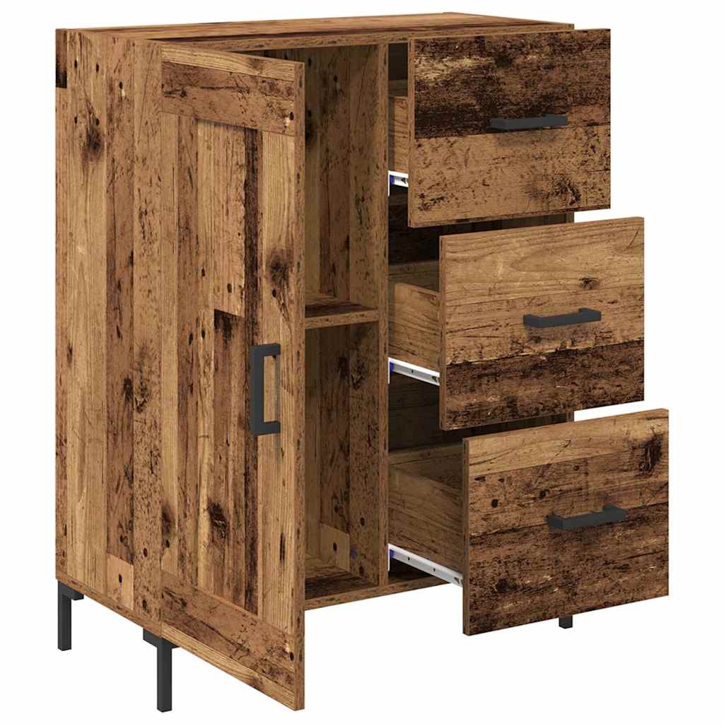 Sideboard Altholz 69.5 x 34 x 90 cm Holzwerkstoff