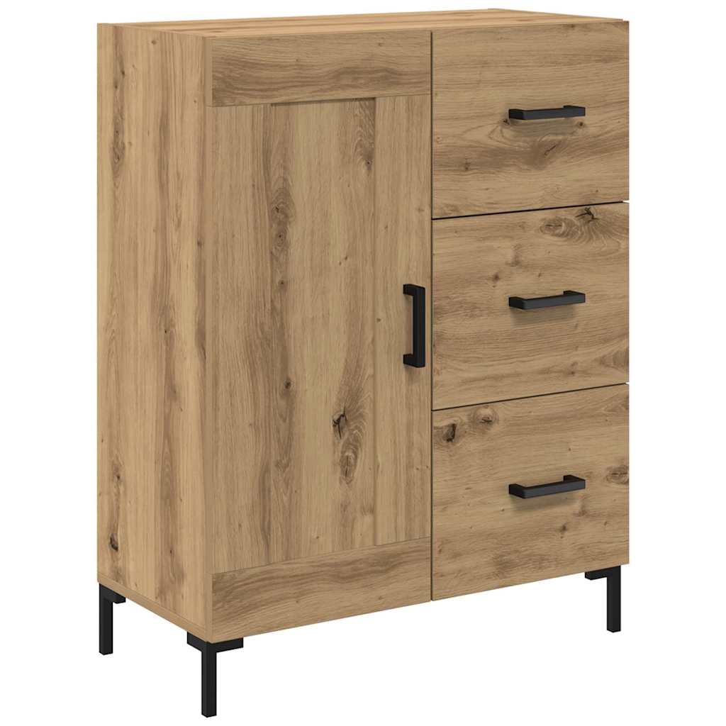 Sideboard Artisan-Eiche 69.5 x 34 x 90 cm Holzwerkstoff