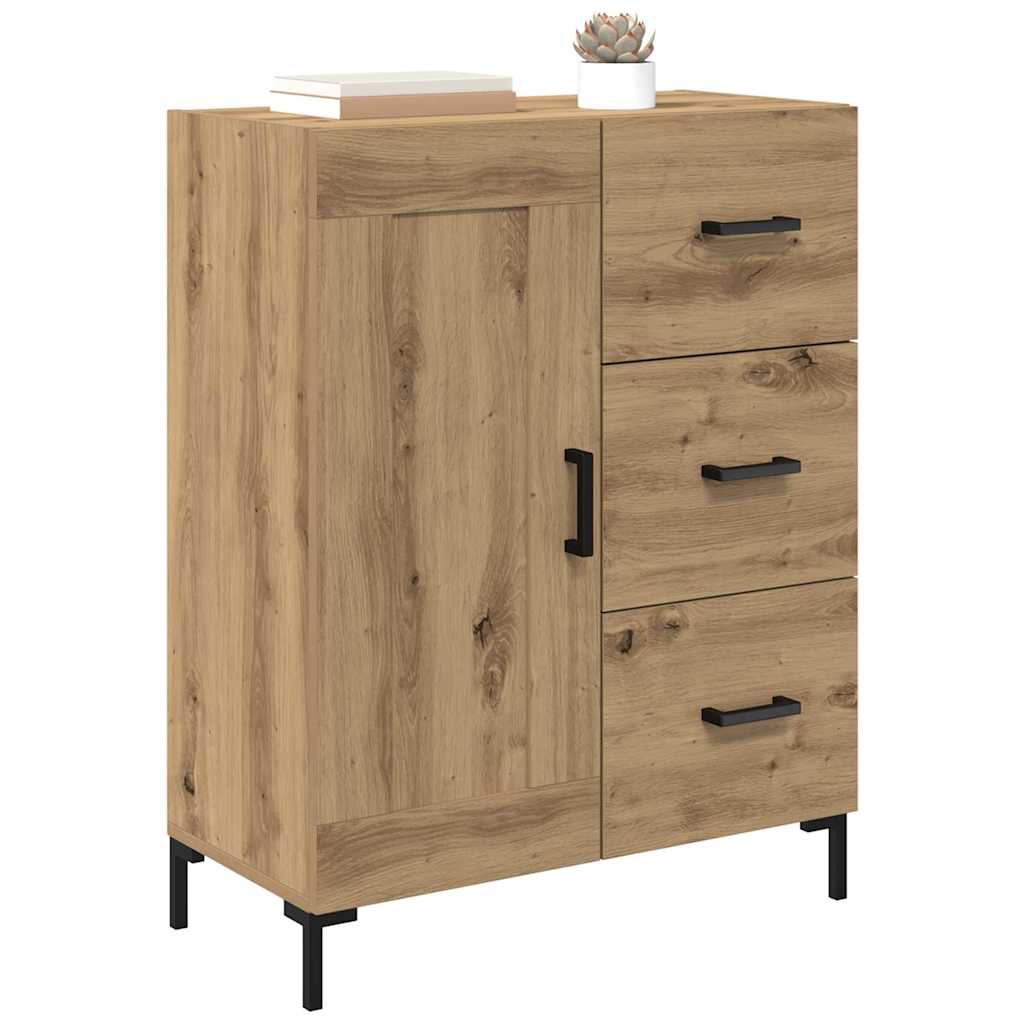 Sideboard Artisan-Eiche 69.5 x 34 x 90 cm Holzwerkstoff