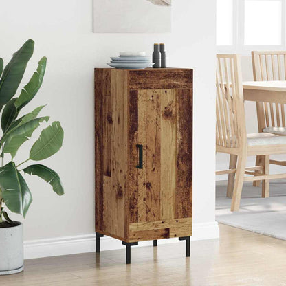 Sideboard Olden Altholz 34,5 x 34 x 90 cm Verbundholz und Eisen