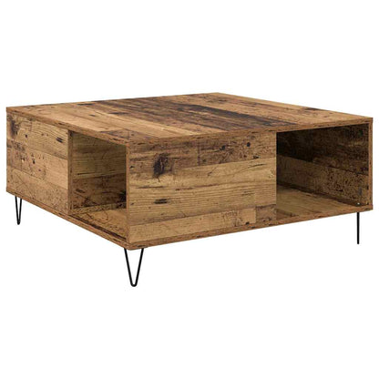 Couchtisch Altholz 80 x 80 x 36,5 cm Holzwerkstoff