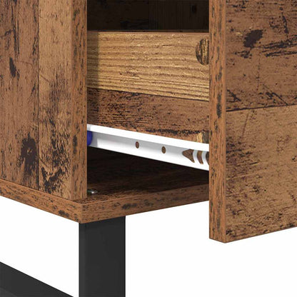 Couchtisch Altholz 90 x 50 x 36,5 cm Holzwerkstoff