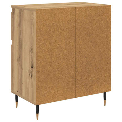 Sideboard Artisan-Eiche 60 x 35 x 70 cm Verbundholz und Eisen