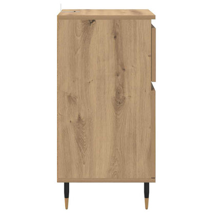 Sideboard Artisan-Eiche 40 x 35 x 70 cm Verbundholz und Eisen