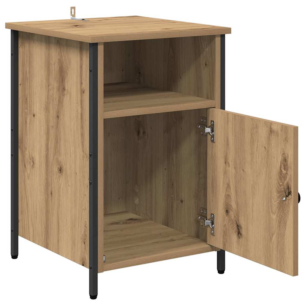Nachttisch 2 pcs Artisan-Eiche 40 x 42 x 60 cm Holzwerkstoff