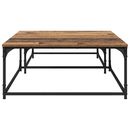 Couchtisch 2 pcs Altholz Holzwerkstoff