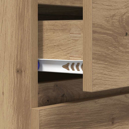 Sideboard Artisan-Eiche 60 x 35 x 70 cm Holzwerkstoff