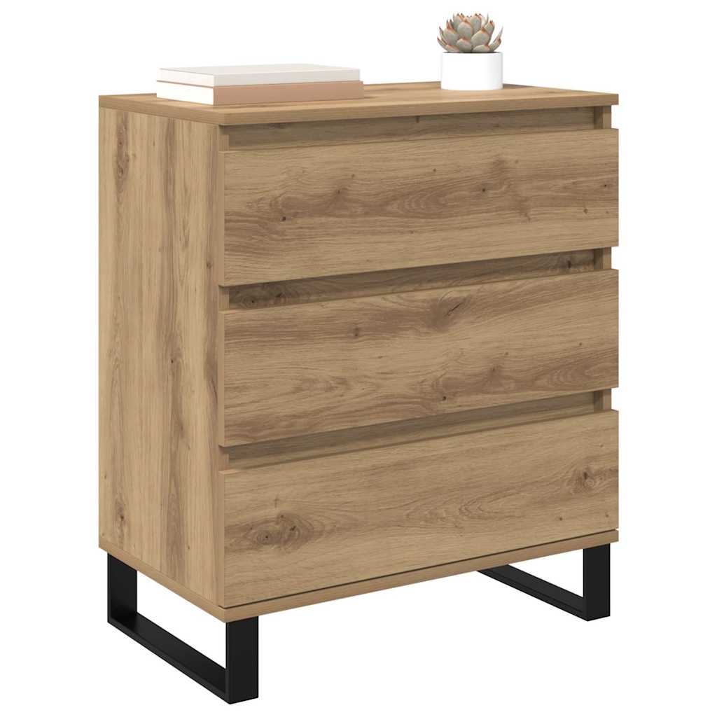 Sideboard Artisan-Eiche 60 x 35 x 70 cm Holzwerkstoff