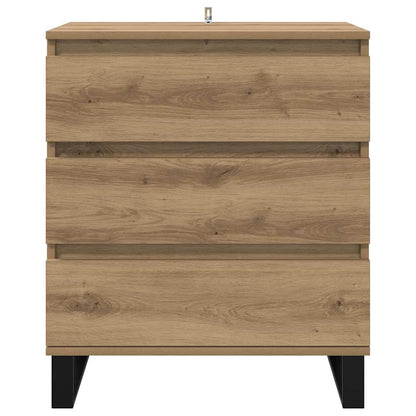 Sideboard Artisan-Eiche 60 x 35 x 70 cm Holzwerkstoff