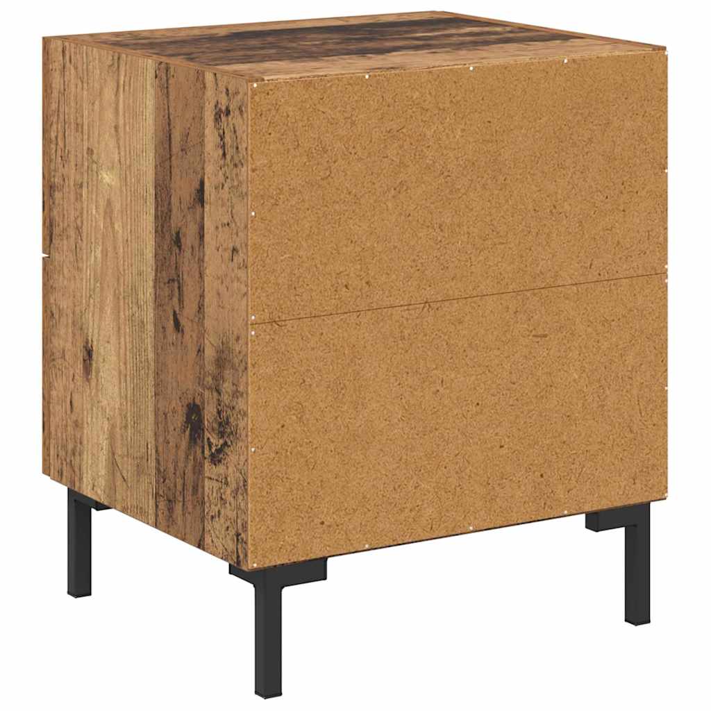 Nachttisch Altholz 40 x 35 x 47,5 cm Holzwerkstoff