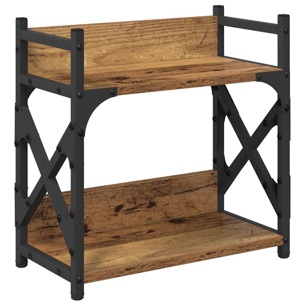 Druckerständer Altholz 40 x 20 x 40 cm Holzwerkstoff