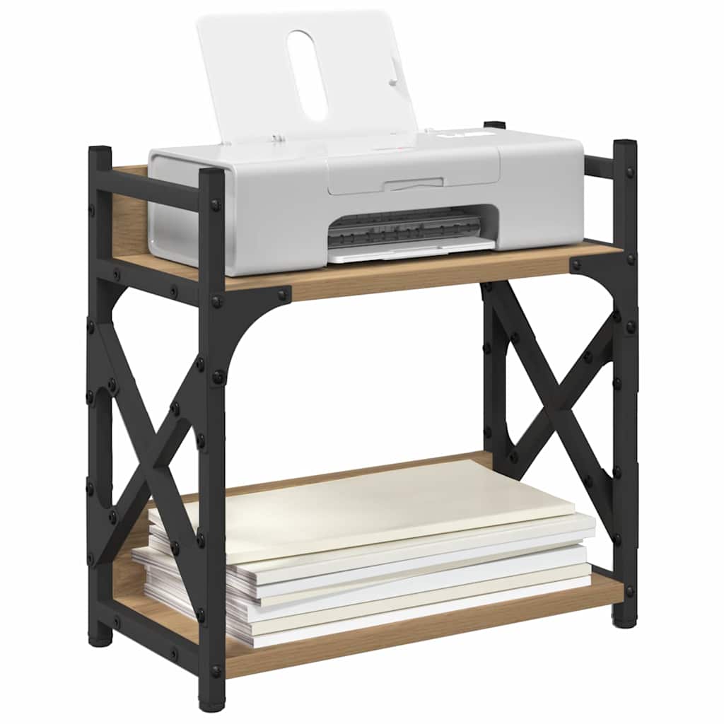 Druckerständer Artisan-Eiche 40 x 20 x 40 cm Holzwerkstoff