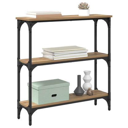 Konsolentisch Artisan-Eiche 75 x 22,5 x 75 cm Holzwerkstoff