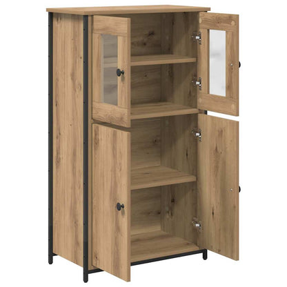 Highboard Artisan-Eiche 62 x 32 x 106,5 cm Holzwerkstoff