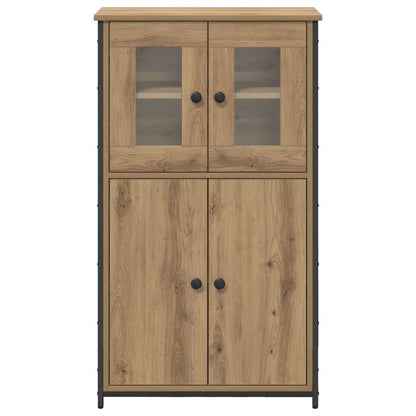 Highboard Artisan-Eiche 62 x 32 x 106,5 cm Holzwerkstoff