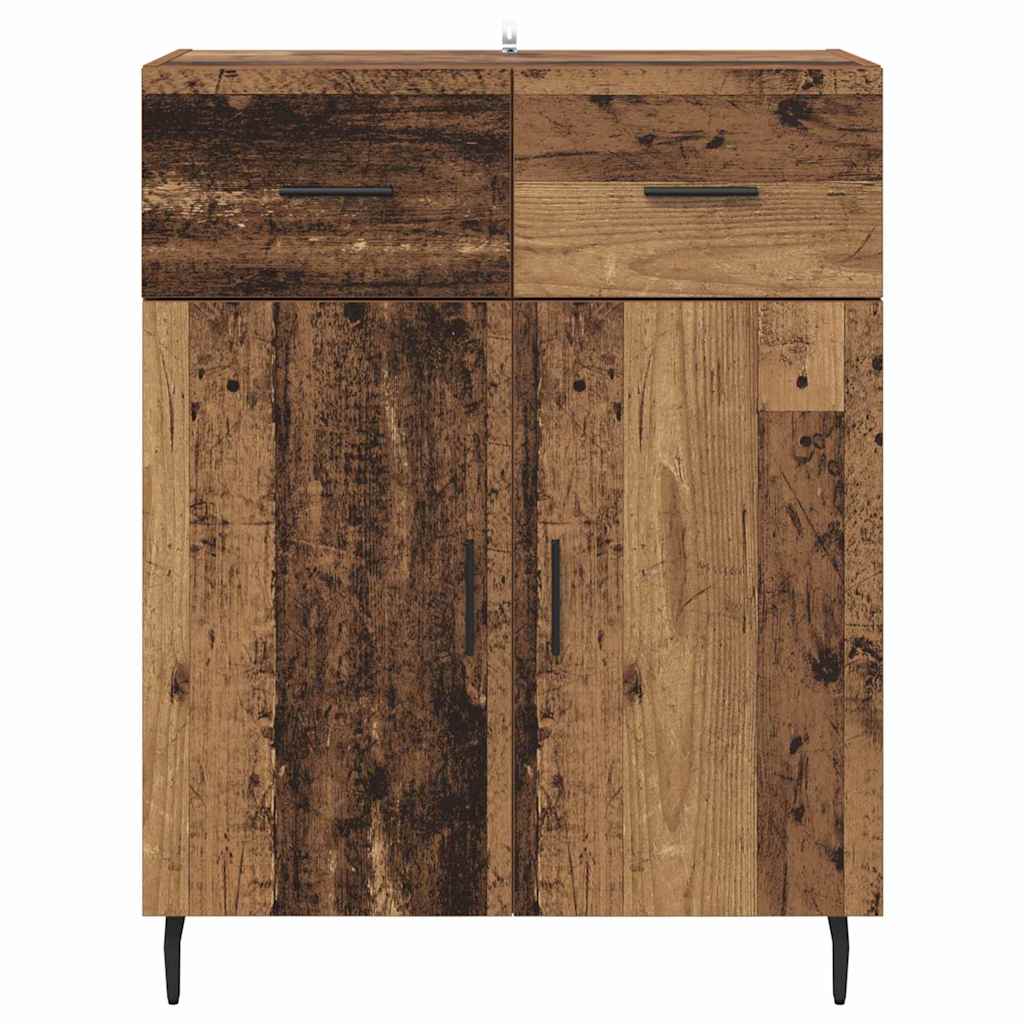 Sideboard Altholz 69,5 x 34 x 90 cm Holzwerkstoff