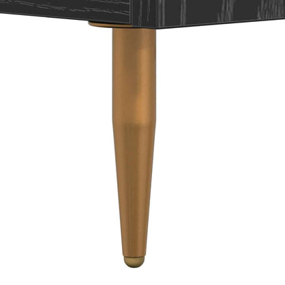 TV-Schränk Schwarz Eichen-Optik 150 x 36 x 30 cm Holzwerkstoff