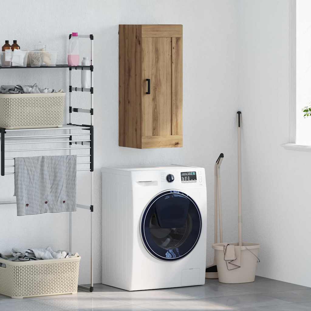 Wandschrank Artisan-Eiche 34,5 x 34 x 90 cm Holzwerkstoff