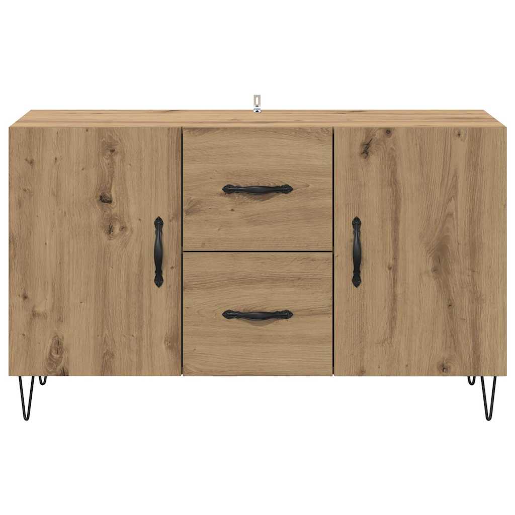 Sideboard Artisan-Eiche 100 x 36 x 60 cm Holzwerkstoff