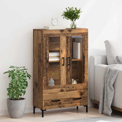 Highboard Altholz 69,5 x 31 x 115 cm Holzwerkstoff