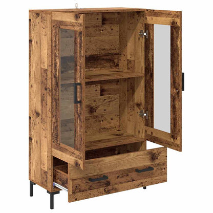 Highboard Altholz 69,5 x 31 x 115 cm Holzwerkstoff