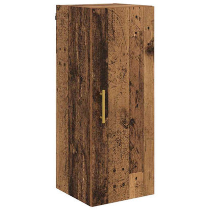 Wandschrank Altholz 34,5 x 34 x 90 cm Holzwerkstoff