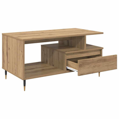 Couchtisch Artisan-Eiche 90 x 49 x 45 cm Holzwerkstoff