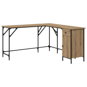 Schreibtisch Artisan-Eiche 141 x 141 x 75 cm Holzwerkstoff
