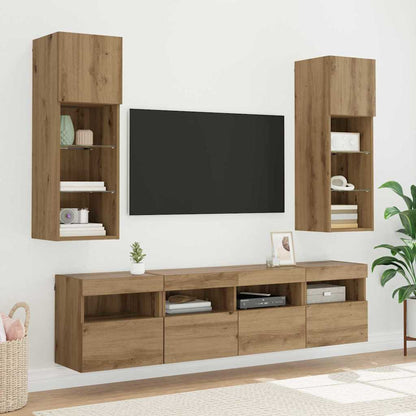 TV-Wandschrank Artisan-Eiche 40 x 30 x 40 cm Holzwerkstoff