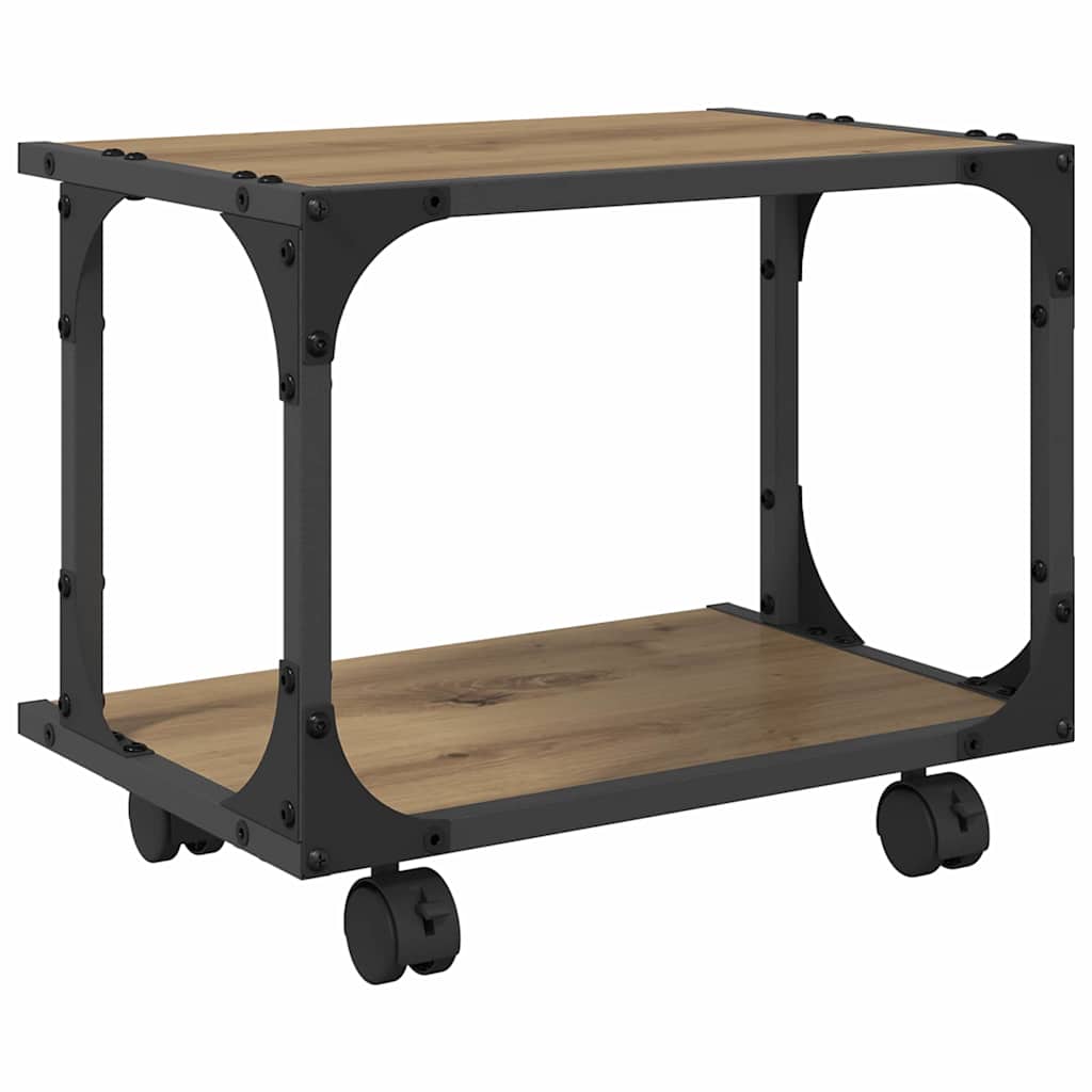 Druckerständer Artisan-Eiche 41 x 28 x 33,5 cm Holzwerkstoff