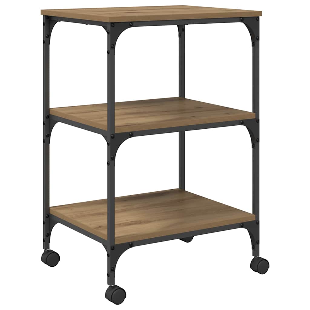 Druckerständer Artisan-Eiche 50 x 41 x 75 cm Holzwerkstoff