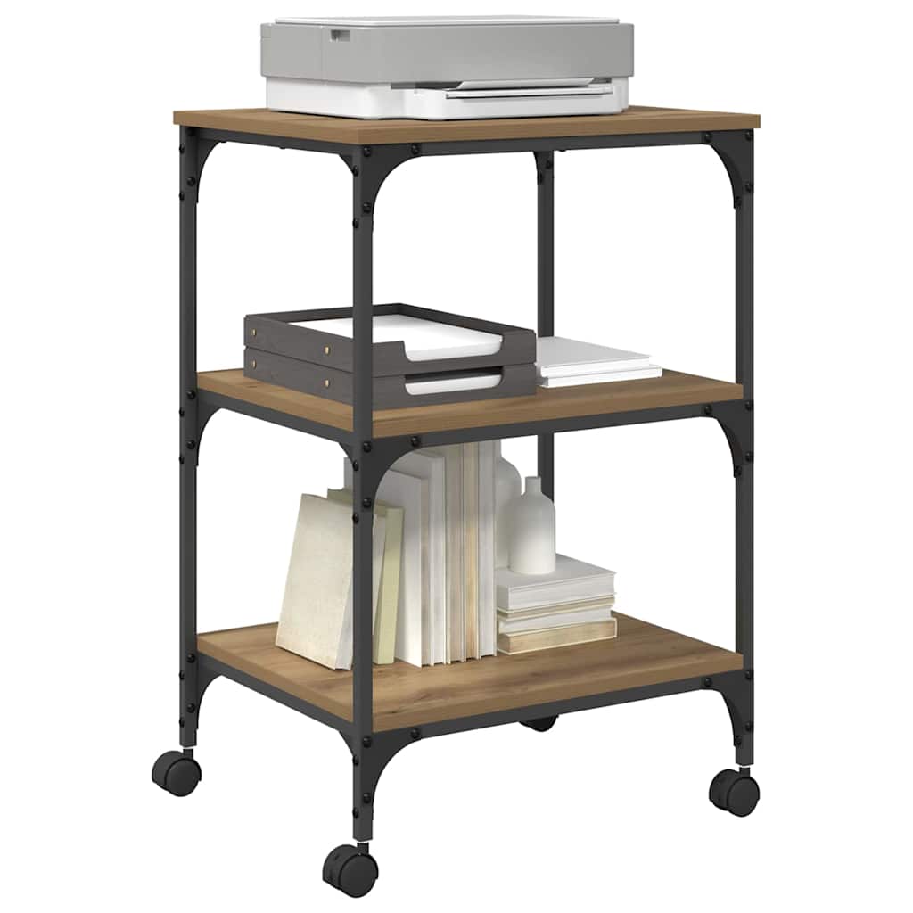 Druckerständer Artisan-Eiche 50 x 41 x 75 cm Holzwerkstoff