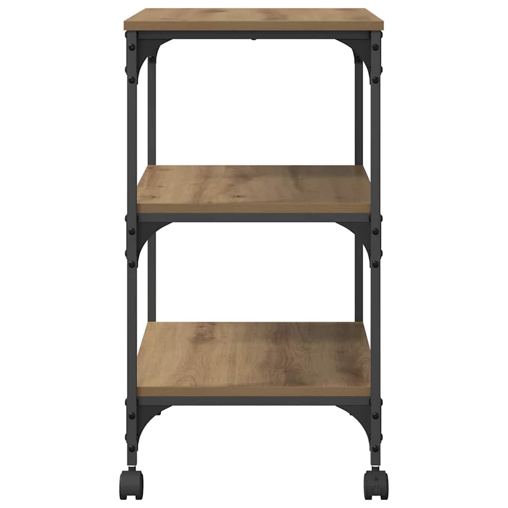 Druckerständer Artisan-Eiche 50 x 41 x 75 cm Holzwerkstoff