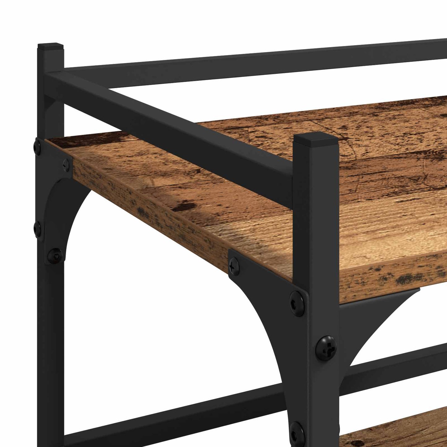 Küchentrolley Altholz 50 x 35 x 75,5 cm Holzwerkstoff