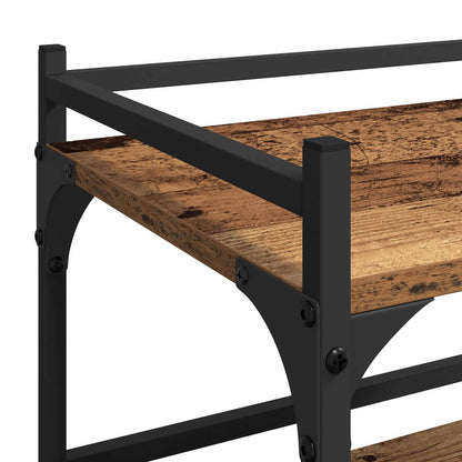 Küchentrolley Altholz 50 x 35 x 75,5 cm Holzwerkstoff