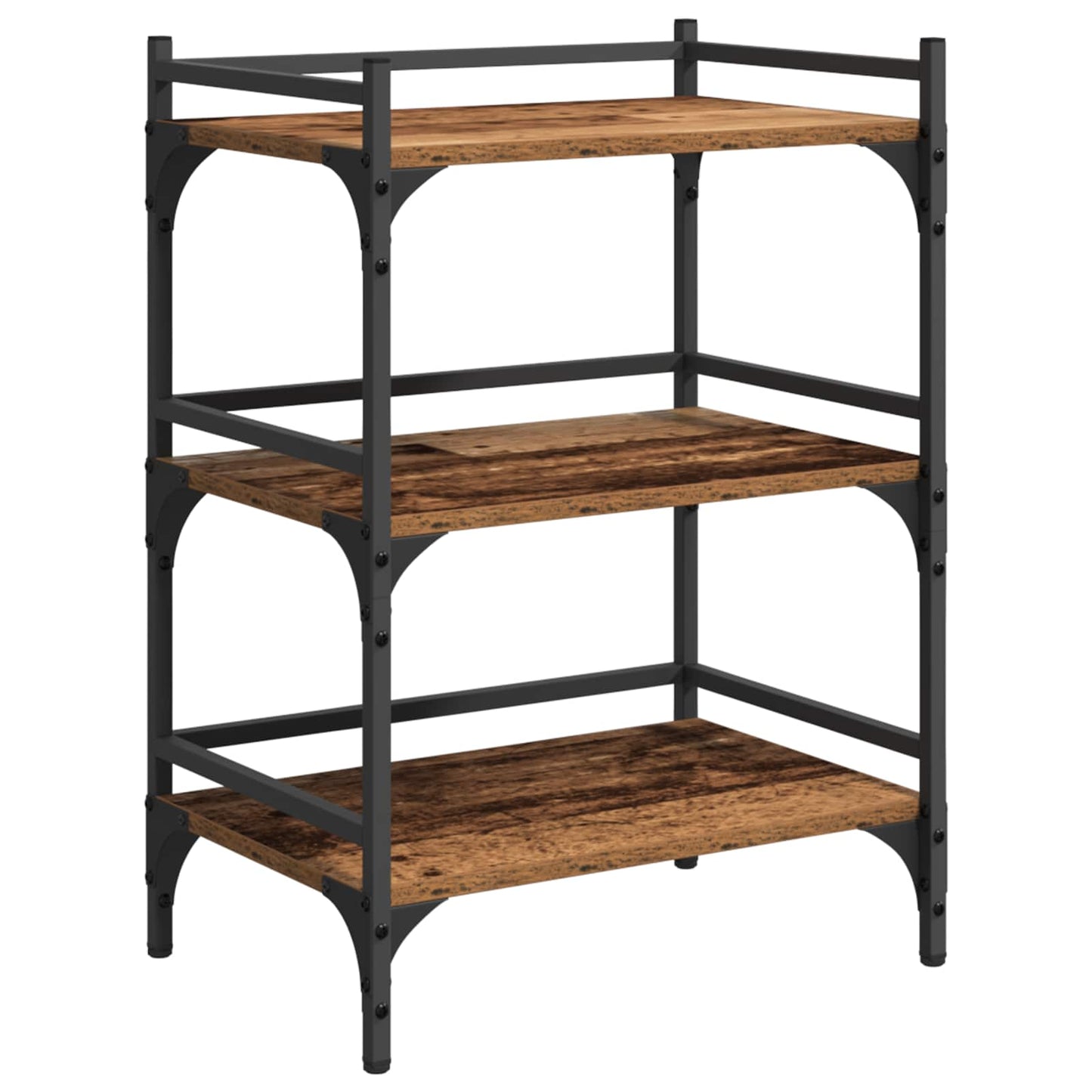 Küchentrolley Altholz 50 x 35 x 75,5 cm Holzwerkstoff