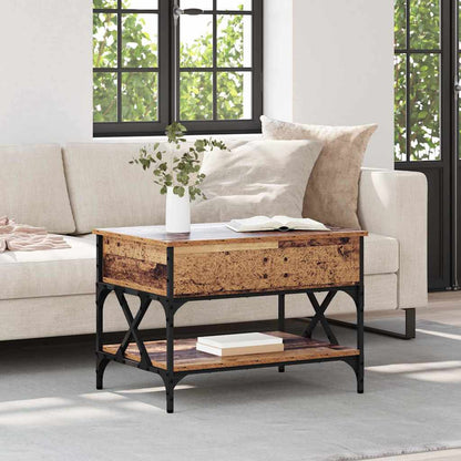 Couchtisch Altholz 70x50x50cm Holzwerkstoff