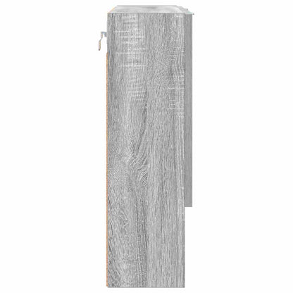 Spiegelschrank Graues Sonoma 59 x 17 x 55 cm Holzwerkstoff
