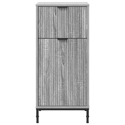 Badezimmerschrank mit Speicher Graues Sonoma 39,5 x 36 x 88 cm