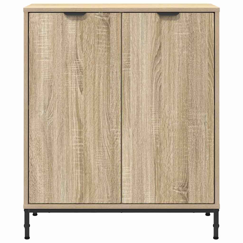 Sideboard Sonoma-Eiche 69,5 x 33 x 82 cm Holzwerkstoff
