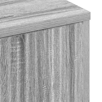 Sideboard Graues Sonoma 69,5 x 33 x 82 cm Holzwerkstoff